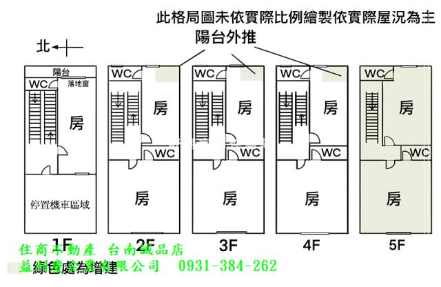鹽行9套房滿租透天