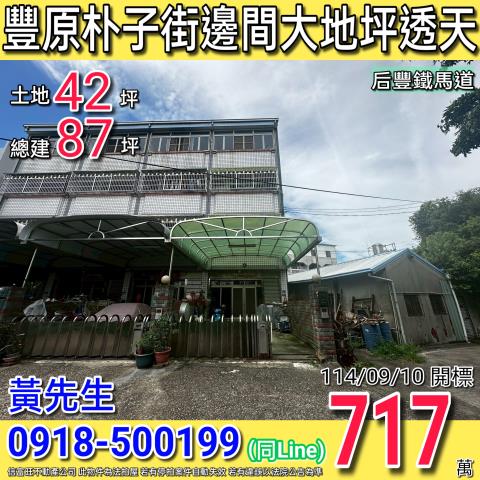 豐原法拍透天-1