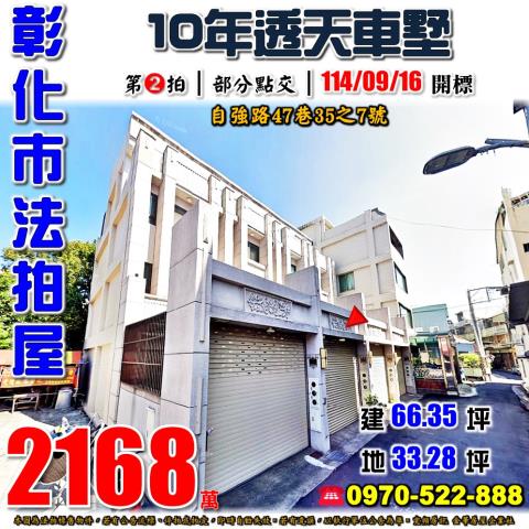 彰化市透天法拍-1