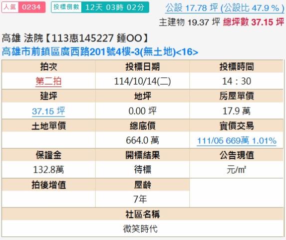 前鎮大樓法拍-2
