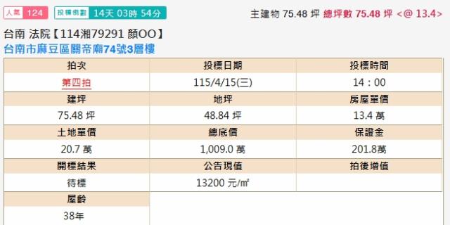 麻豆法拍透天-2