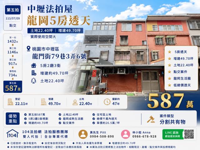桃園中壢法拍透天-1