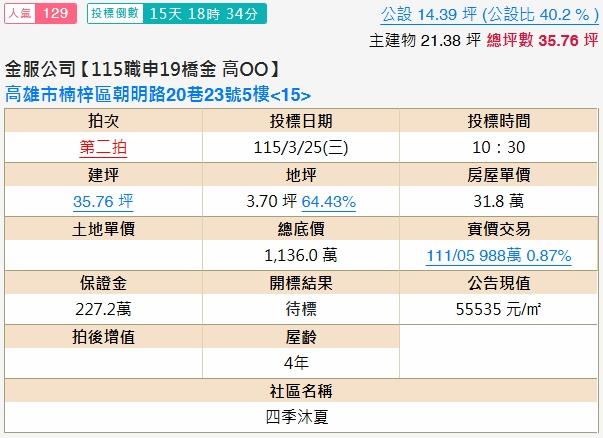 高雄楠梓法拍大樓-2