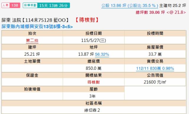 屏東公寓拍賣-2