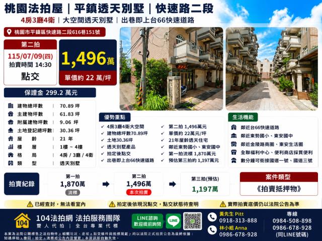 平鎮法拍透天-1