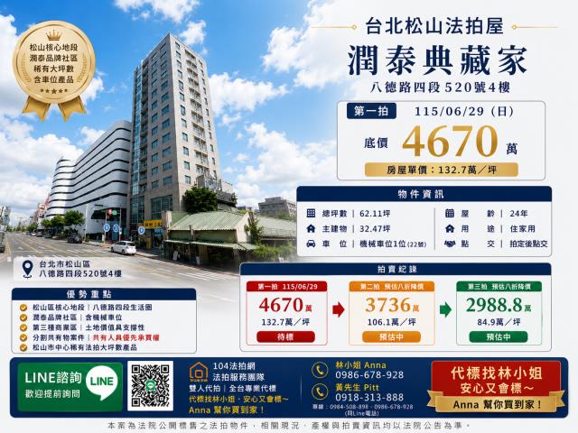 台北松山大樓法拍-1