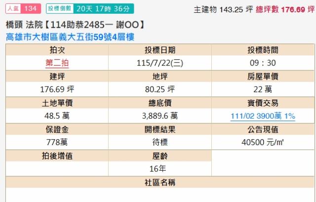 大樹法拍透天-2