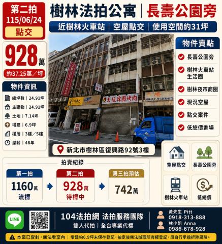 新北樹林公寓法拍-1
