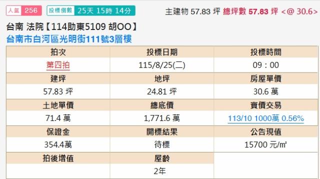 白河透天法拍-2