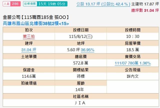鳳山大樓法拍-2