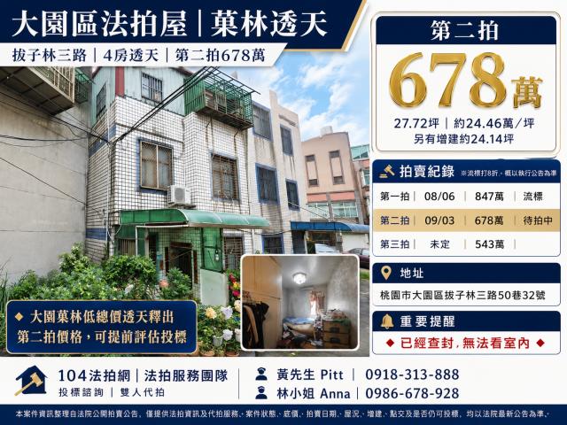 桃園法拍透天-1