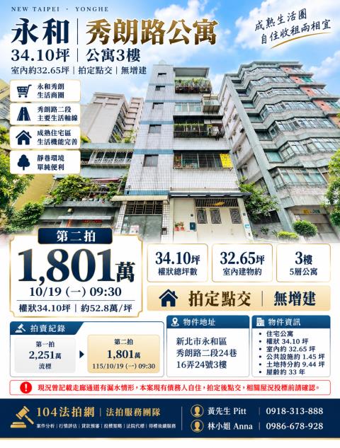 新北永和法拍公寓-1
