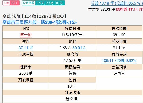 三民區法拍大樓-2