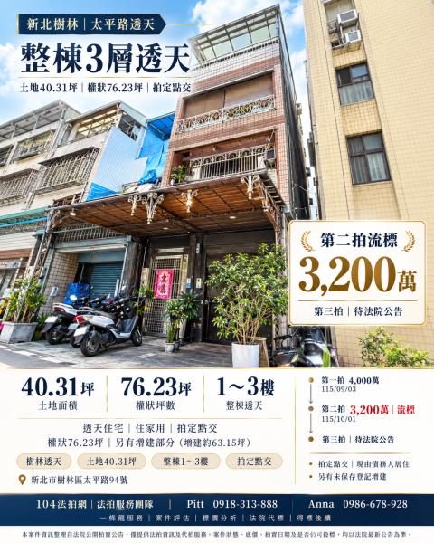 新北樹林拍賣透天-1