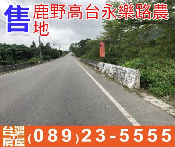 鹿野高台永樂路農地